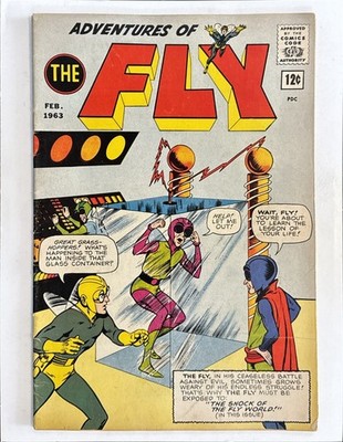 Adventures of the Fly #24 * FN-VF 7.0 * Pressed * Free ship on 2 items!