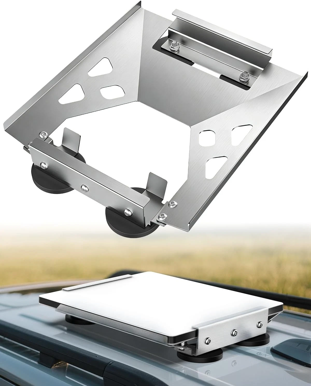 Starlink Mini Flat Magnetic Roof Mount, Ultra-Secure 220 Lbs Hold, Quick-Release