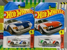 Hot Wheels Basic Ferrari 365GTB4 Competizione Set of 2