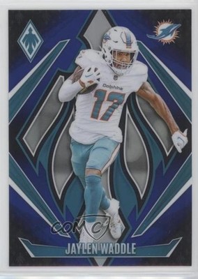 2024 Panini Phoenix Blue Fade 82/249 Jaylen Waddle #76 1my2