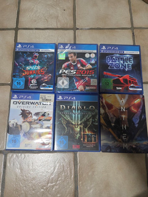 Sony Playstation 4 Verschiedene Spiele