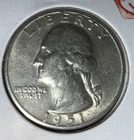1951 Washington Quarter 25C 90% Silver Business Strike Philadelphia Mint UNC🔥🔥