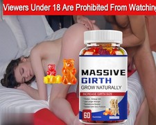 Male Enhancement Gummies Booster  Thicker Last Longer Stronger Bigger 60 Gummy