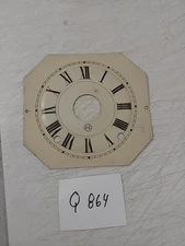 SETH THOMAS 8 DAY COTTAGE CLOCK METAL DIAL