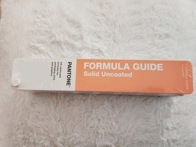 Formula Guide Solid UNCOATED PANTONE BOOK | eBay