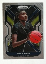 2021 Panini Prizm WNBA #90 Awak Kuier Dallas Wings RC Basketball