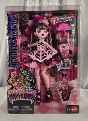 Monster High Draculaura Scary Sweet Birthday Doll