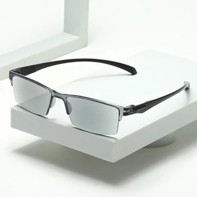 Smart Zoom Reading Glasses Anti Blue Ray Eyeglasses Autofocus Power...