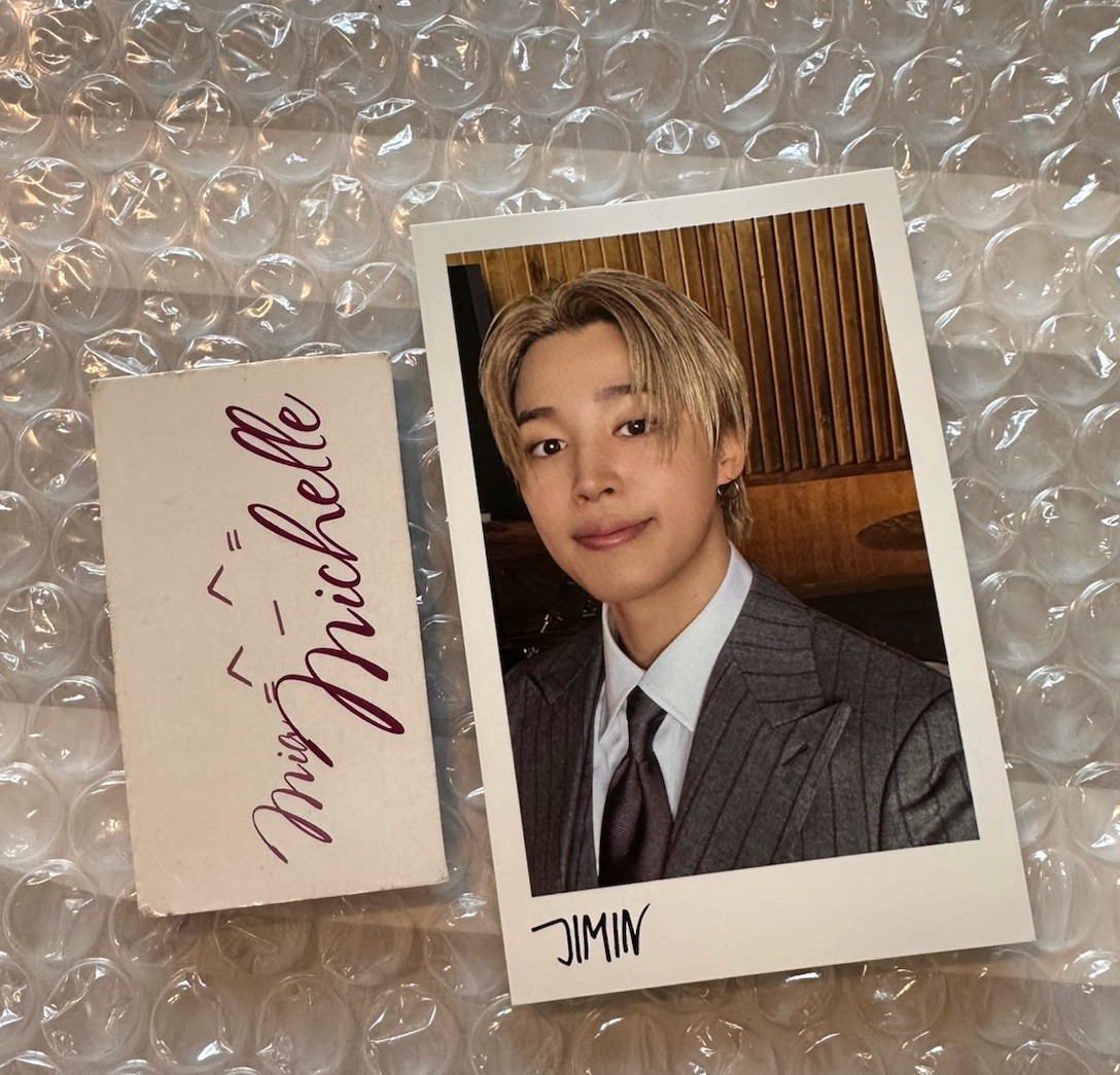 BTS JIMIN ARIRANG DELUXE LP RECORD JIMIN BTS PHOTOCARD RARE | eBay