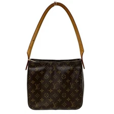 Louis Vuitton Looping Mm Monogram Shoulder Bag Women Brown One Size 574328