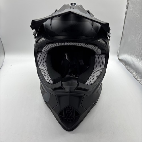 O'NEAL 2 SRS SLICK HELMET BLACK/GRAY LARGE - 0200-S14 - Foto 6 di 18