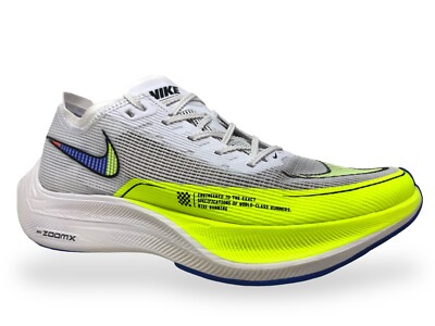 Chaussures de course homme Nike ZoomX Vaporfly Next% blanc
