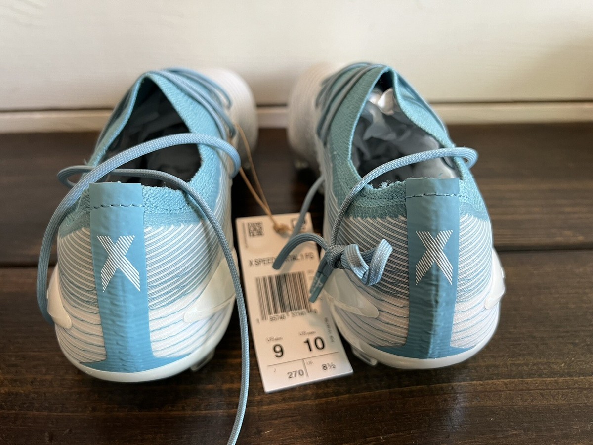 Size 9 Men's adidas X Speedportal.1 FG x Parley Low