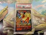 Pokemon SWSH149 Black Star Eevee Evolutions Tin Flareon V PSA 9 MINT