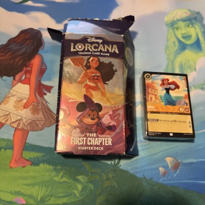 DISNEY LORCANA AMBER & AMETHYST STARTER DECK 1ST CHAPTER 60 CARDS NO BOOSTER | eBay DISNEY LORCANA AMBER & AMETHYST STARTER DECK 1ST CHAPTER 60 CARDS NO BOOSTER | eBay