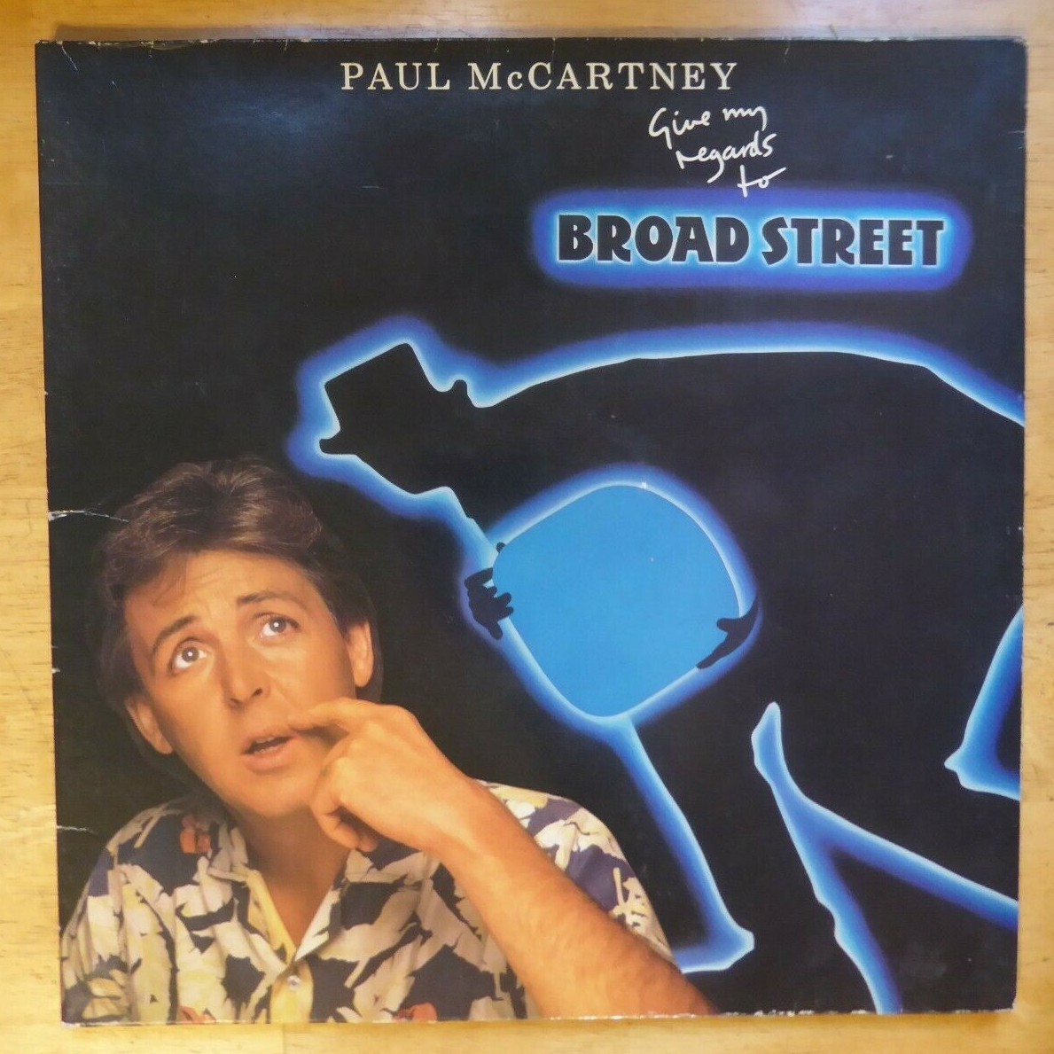 Paul McCartney Broad Street UK(英)盤 LP Paul McCartney – Give My Regards To Broad Street – Vinyl