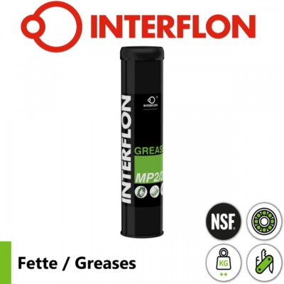 INTERFLON Grease MP2/3 400 ml langanhaltendes Mehrzweck Schmierfett mit MicPol