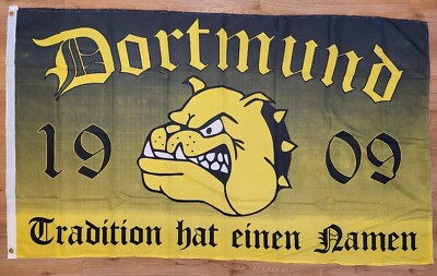 Flagge Fahne Dortmund  Tradition hat einen Namen 90x150 cm  Fussball    NEU
