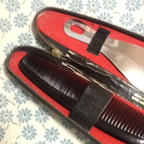 Travel Grooming Toiletry Set  ●  Antique  ●  Germany / Austria  ●  9 Pieces - Picture 6 of 12