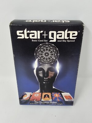 Star+Gate Basic Card Set & Sky Spread Game, Complete, (+ Bonus Circle Pattern)