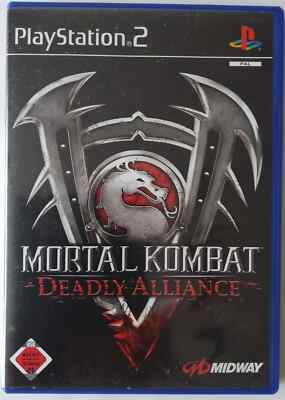 Play Station 2 MORTAL KOMBAT DEADLY ALLIANCE mit OVP und Anleitung guter Zustand