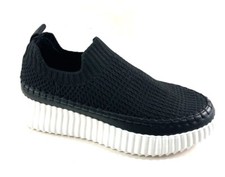 Steve Madden Samarah Black Fashion Slip On Sneaker