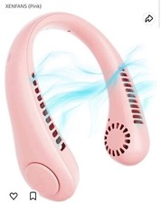 Travel Neck Fan Rechargeable Settings Up To 10 Hours Buy 1 Get 1 FREE!