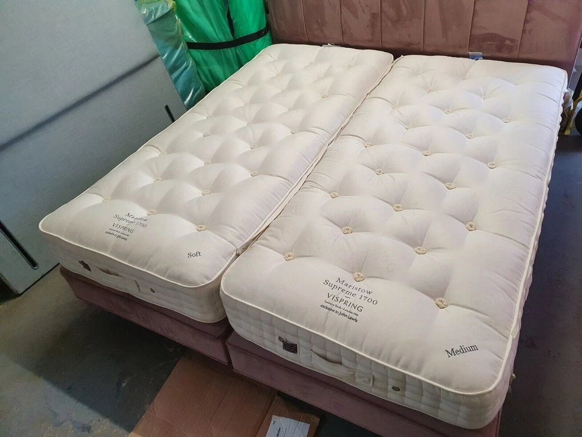 VI SPRING Maristow Supreme 1700 ZIP LINK SUPERKING Mattress rrp