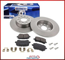 Bremsscheiben + Beläge Hinten Ø282 mm für Audi A3 Q3 Seat Altea Leon Skoda RS VW