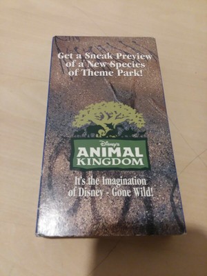 Walt Disney World Animal Kingdom 1998 Sneak Preview Vacation Video VHS