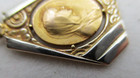 Vintage 18K Yellow & White Gold Emile Dropsy French Virgin Mary Pendant 1931 — photo 6