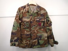 US Military Air Force BDU Coat Shirt Rip Stop Medium Regular Mullins 1999 159-O