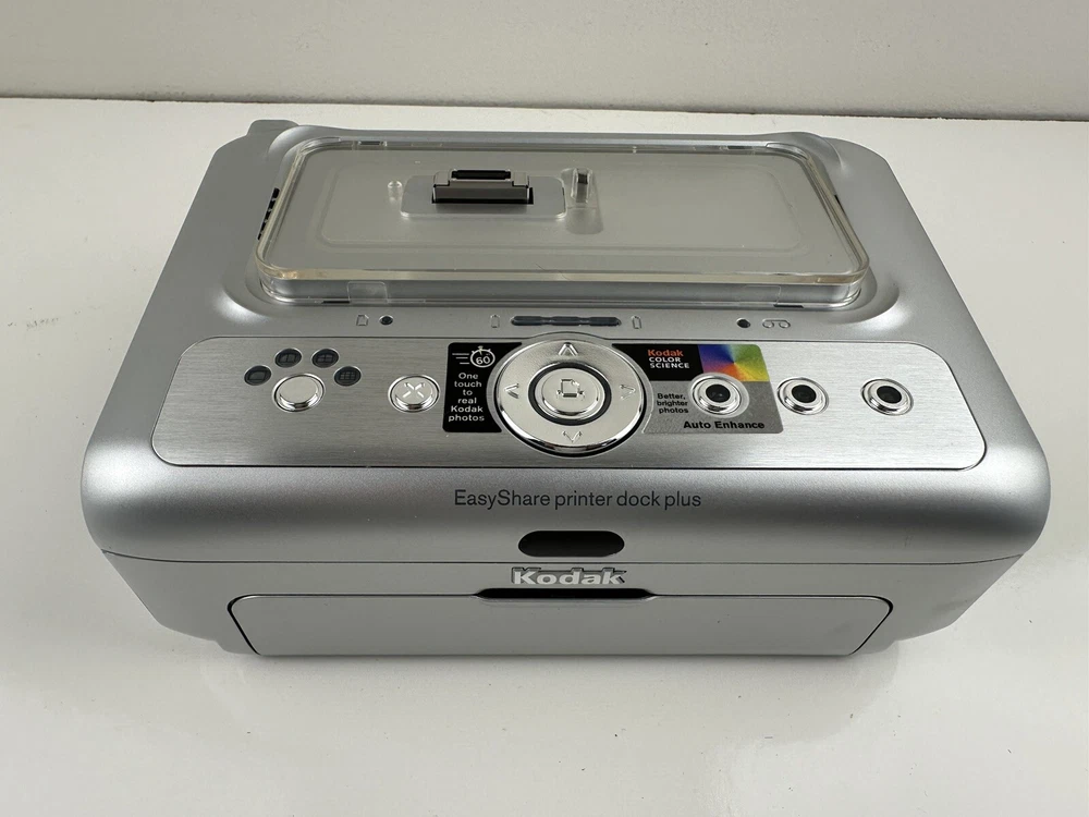 Kodak Easyshare Photo Printer Digital Camera Dock Plus With Cables No Camera