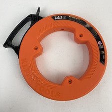 Klein Tools 56335 - 25' Wide Steel Electricians Fish Tape W/Laser Markings USA