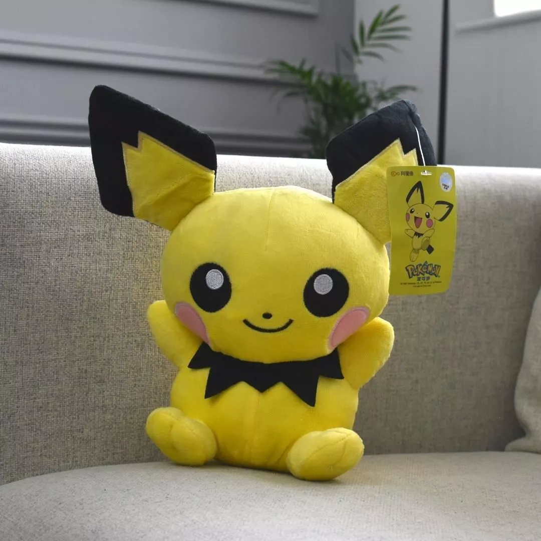 Pokemon 25cm Pichu Plush Soft Toy Teddy eBay