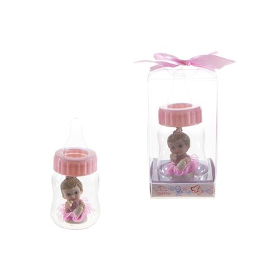 12pcs Princess Baby Shower Bottle Favors Pink /& Gold Crown