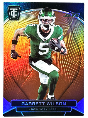 GARRETT WILSON Jets 2024 Panini Totally Certified ORANGE PARALLEL #d/99 Card #71