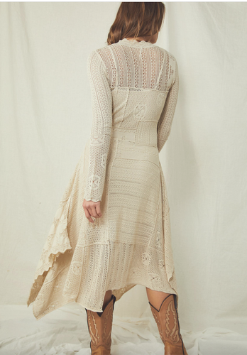 Free People Snowflake Sweater Dress 