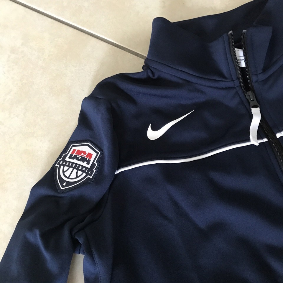NIKE WOMEN'S XL TEAM ISSUED TEAM USA BASKETBALL WARM UP JACKET CD5151