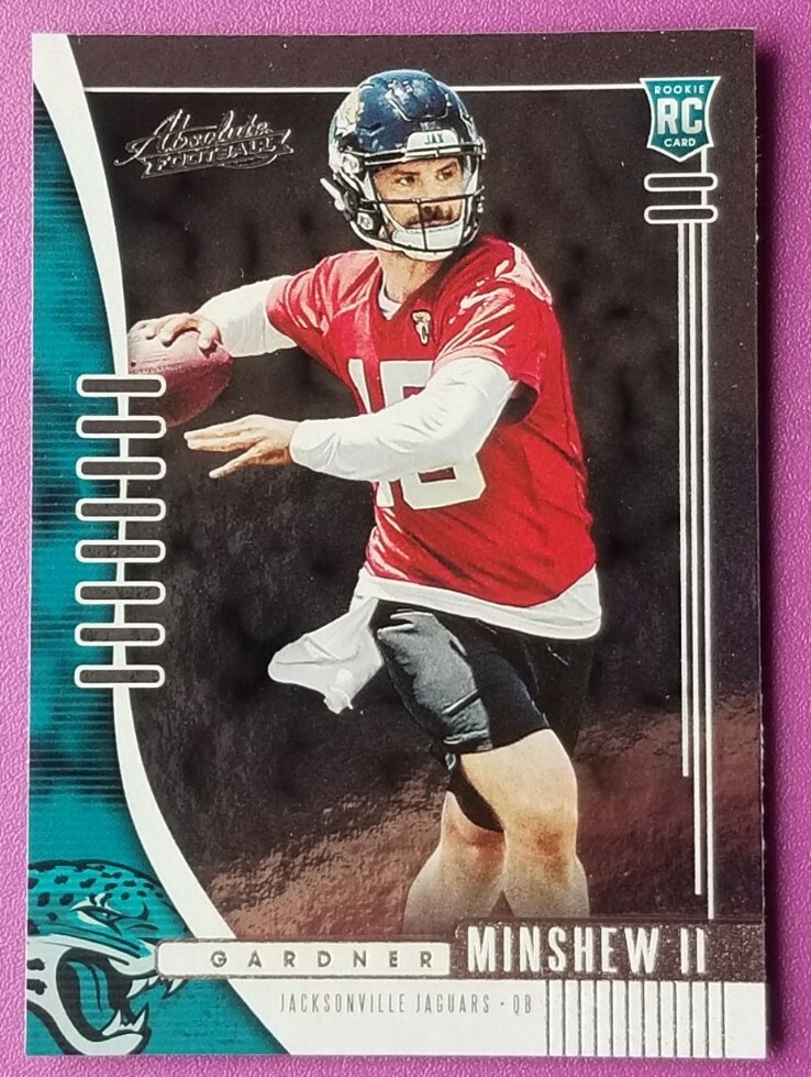 Gardner Minshew II 2019 Absolute RC #162 Rookie Card - Jacksonville Jaguars