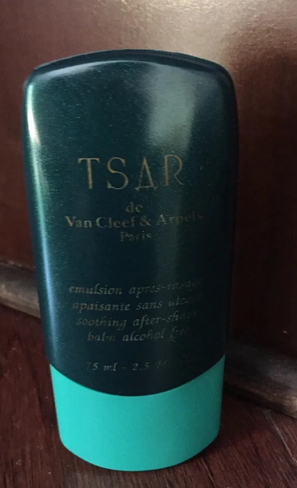 Bálsamo para después del afeitado Tsar Van Cleef & Arpels 2,5 OZ nuevo sin caja Foto 2 de 4