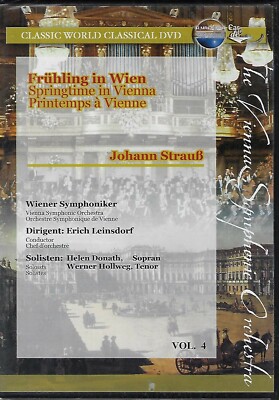 Springtime in Vienna - Johann Straus - Vienna Symphonic Orchestra (DVD) New