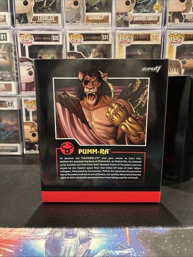 Pumm-Ra Super 7 Thundercats Figure - Ultimates! Boxed & Complete - Picture 5 of 5