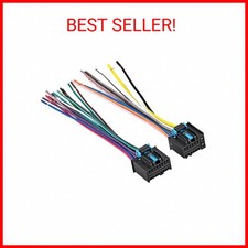 Factory Stock OE Radio Stereo Wire Harness Adapter Replace Compatible with GM GM