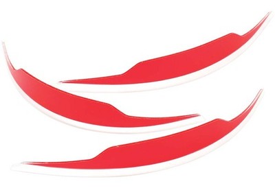 100% Accuri Forecast Youth Goggles Mud Flaps 3Pk Red
