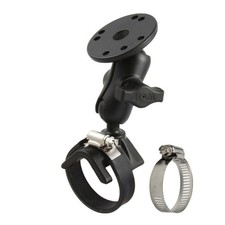 RAM-B-108U-A RAM Double Ball Strap Hose Clamp Mount with R...