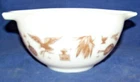 Pyrex Early American Eagle #441 Mixing Bowl White/ Brown