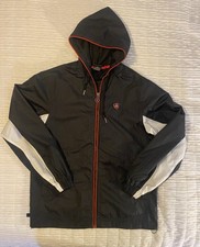 Men's Air Jordan Jumpman Full-Zip Hooded Windbreaker, Black/White - Size Medium