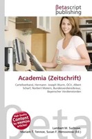 Lambert M. Surhone (U. A.) | Academia (Zeitschrift) | Taschenbuch | Deutsch