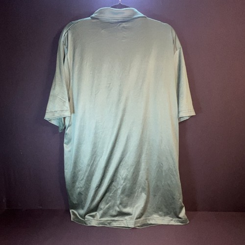 Captivating Apparel Michigan State Spartans Green Dri-Fit Polo SZ XL - Picture 5 of 5